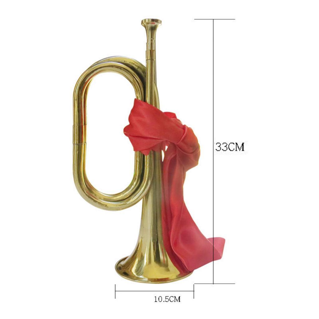 Musical Instrument Bugle - Standard Trumpet Blowing Bugle Musical Instrument