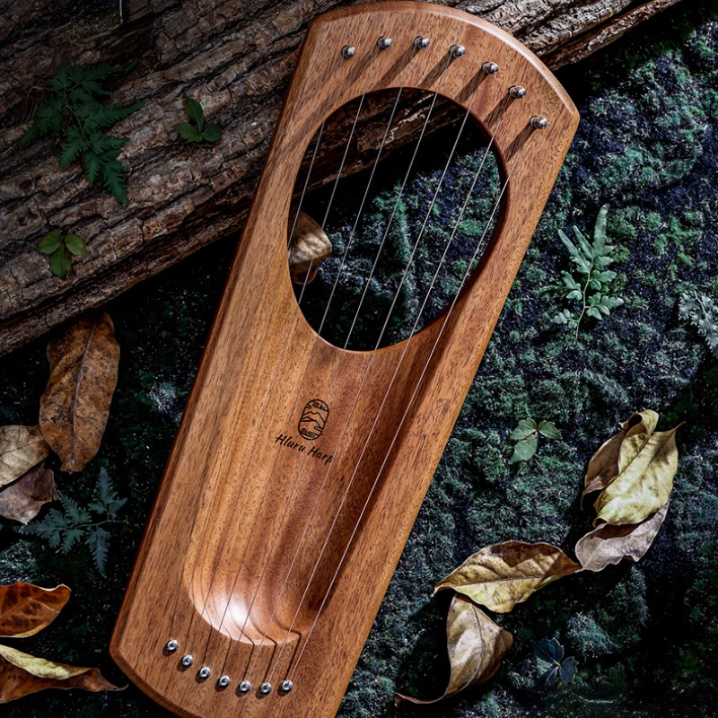 Musical Instrument Craft - Beech Wood Material Lyre Harp 7-note