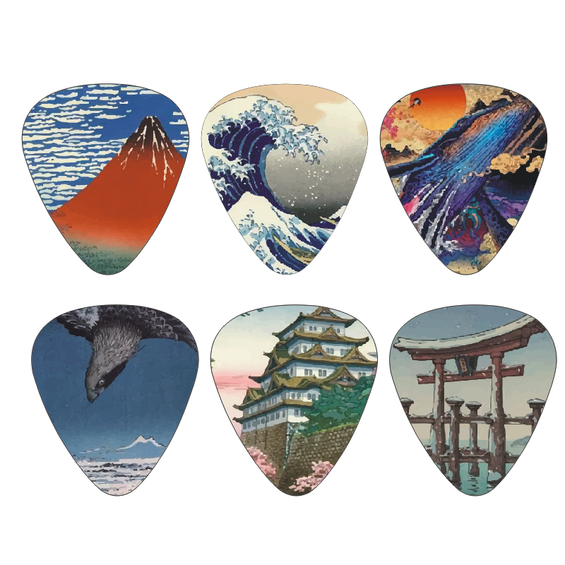 Musical Instrument Gif - New 12pcs/set Guitar Picks - Japanese