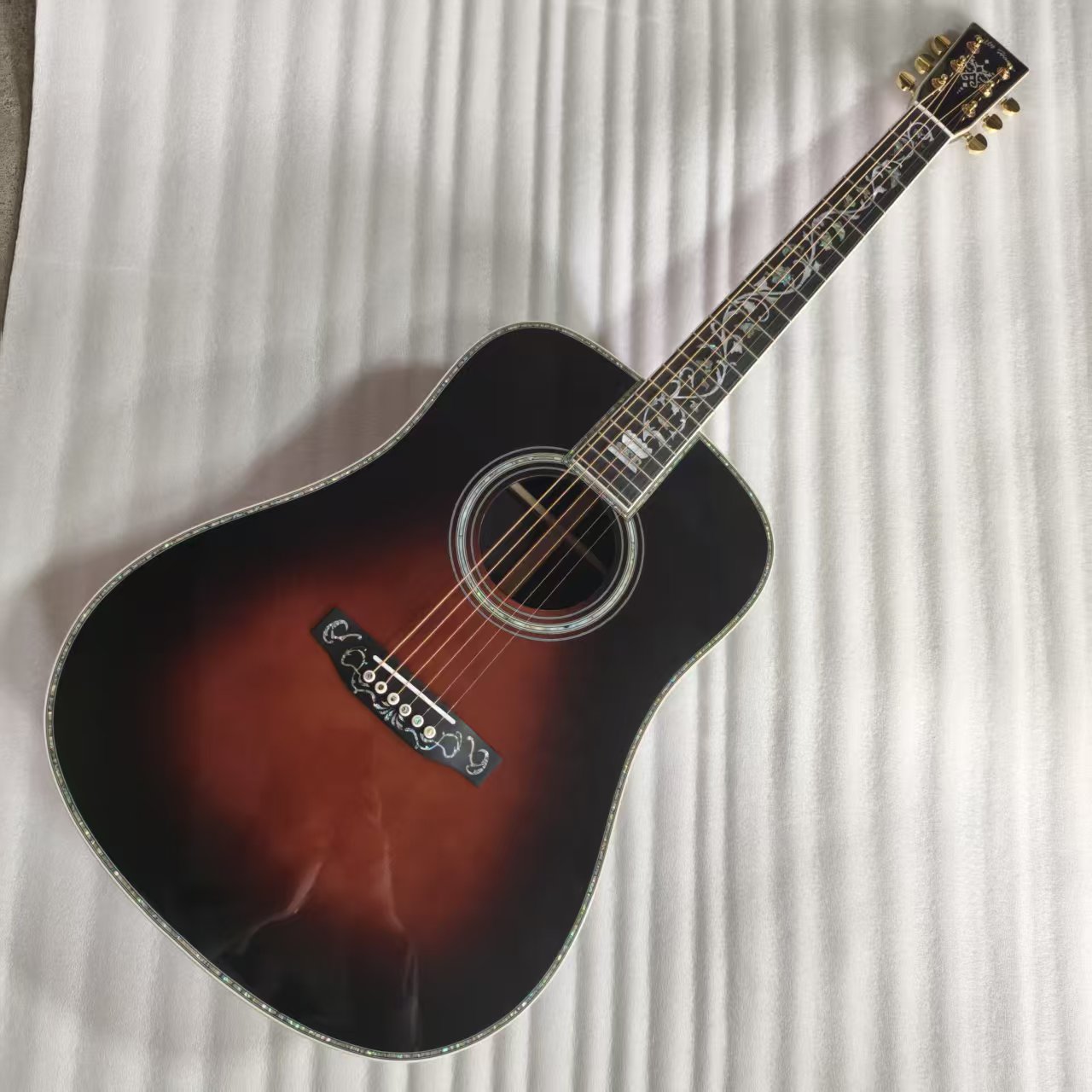 Custom Deluxe Dreadnought D-45 - Acoustic Guitar Dreadnought review and price