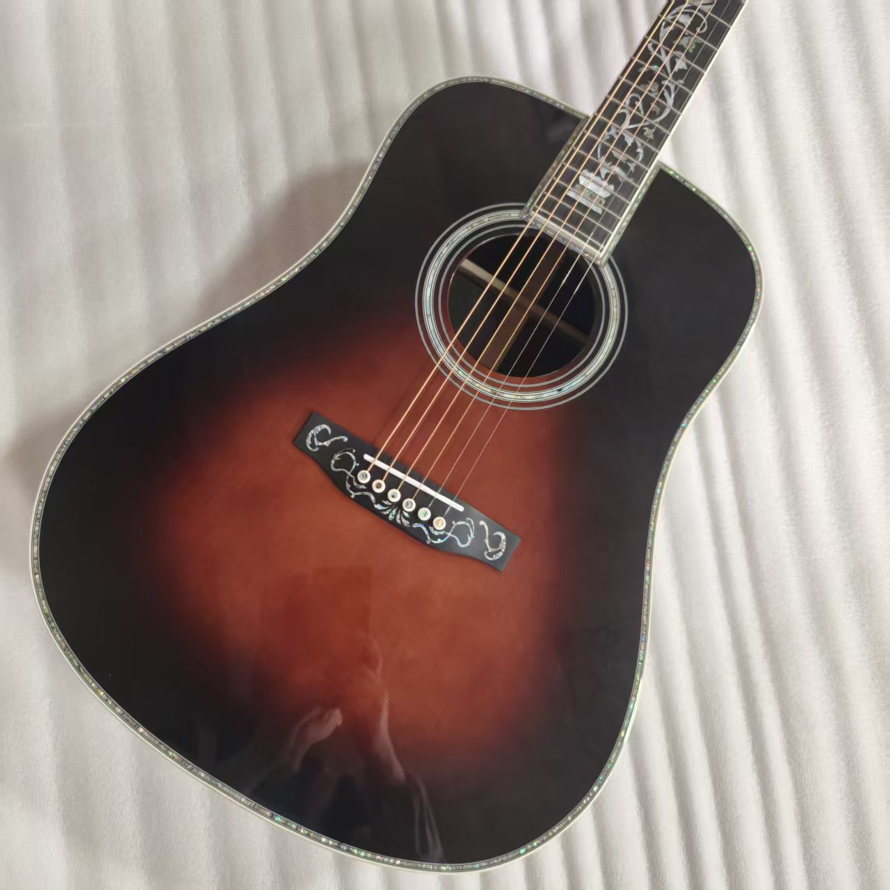 Custom Deluxe Dreadnought D-45 - Acoustic Guitar Dreadnought review and price