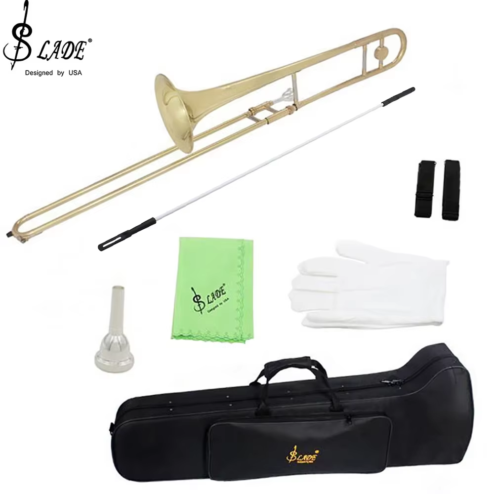 Bb Alto Trombone Lacquered Gol - Musical Instrument Trombone review and price