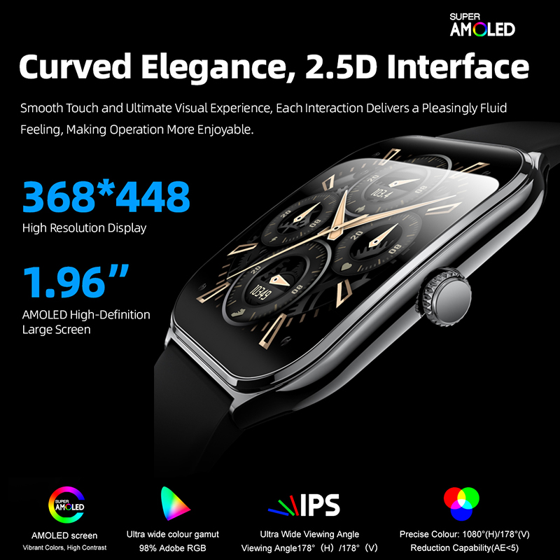 New Ultra Thin Smart Watch AMO - Musical Instrument Craft review and price