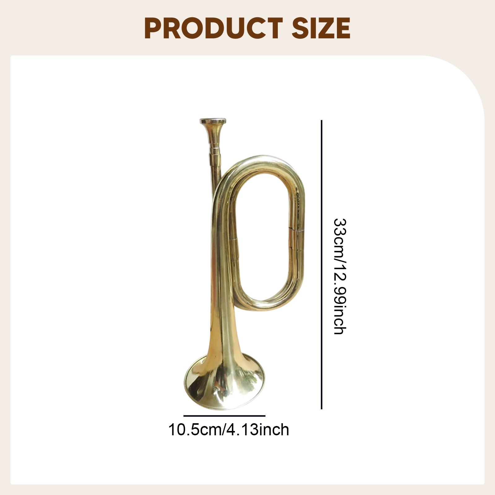 Trumpet Bugle Musical Instrume - Musical Instrument Bugle review and price