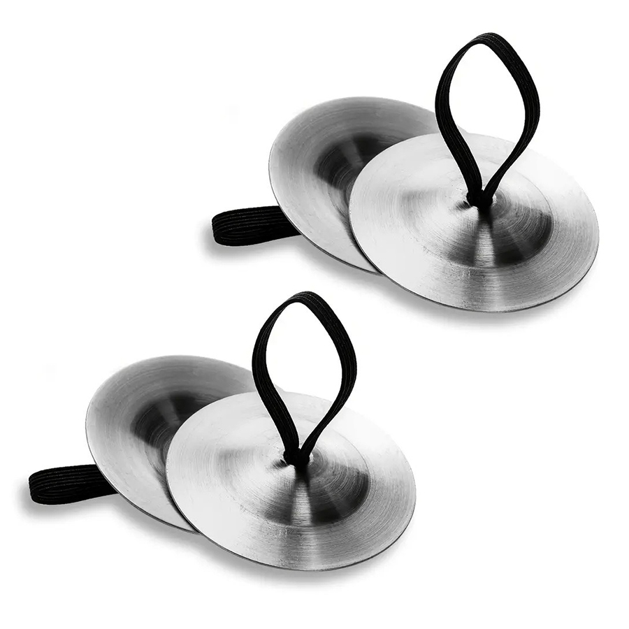 1/2Pair Sturdy Finger Cymbals  - Musical Instrument Zills review and price