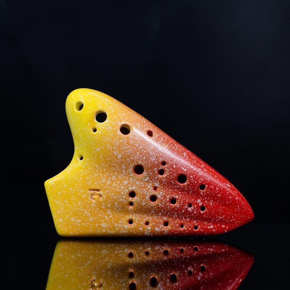 Ceramic Ocarinas 16 Holes Alto - Musical Instrument Gif review and price