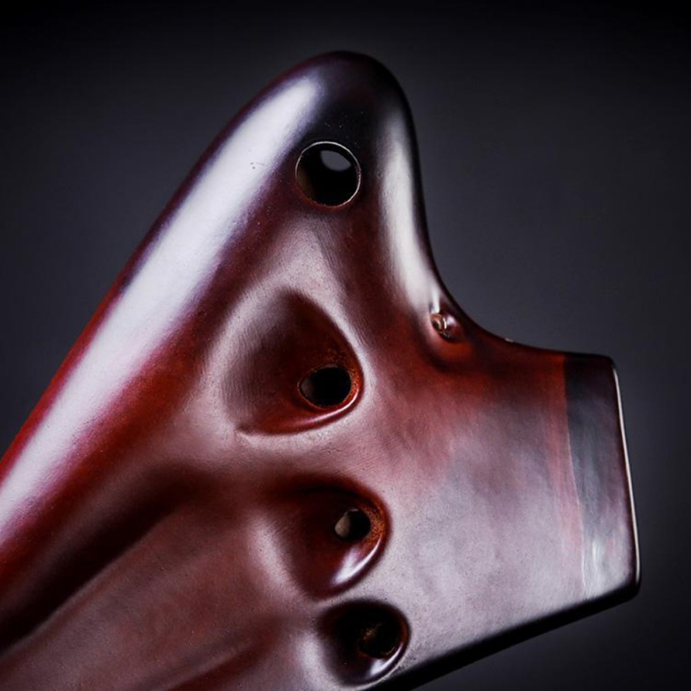 Ceramic Ocarinas 16 Holes Alto - Musical Instrument Gif review and price