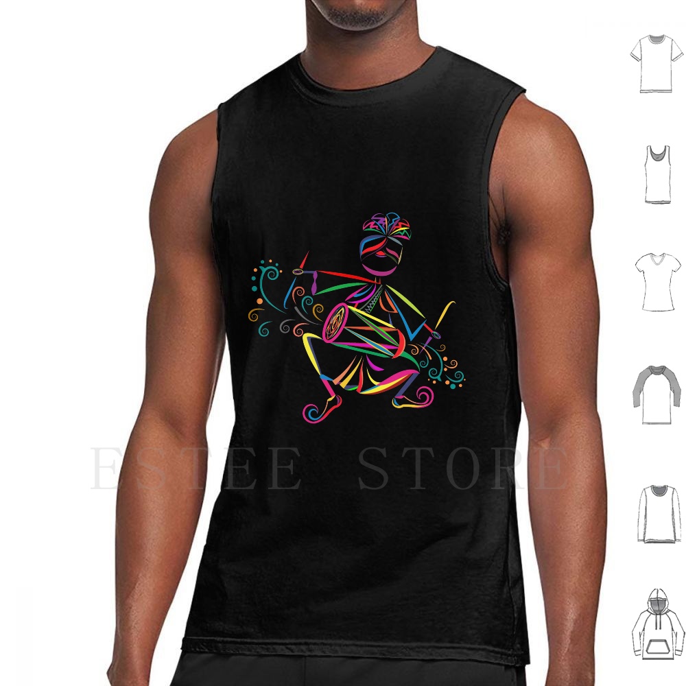 Dhol Player Tank Tops Vest Sle - Musical Instrument In India review and price
