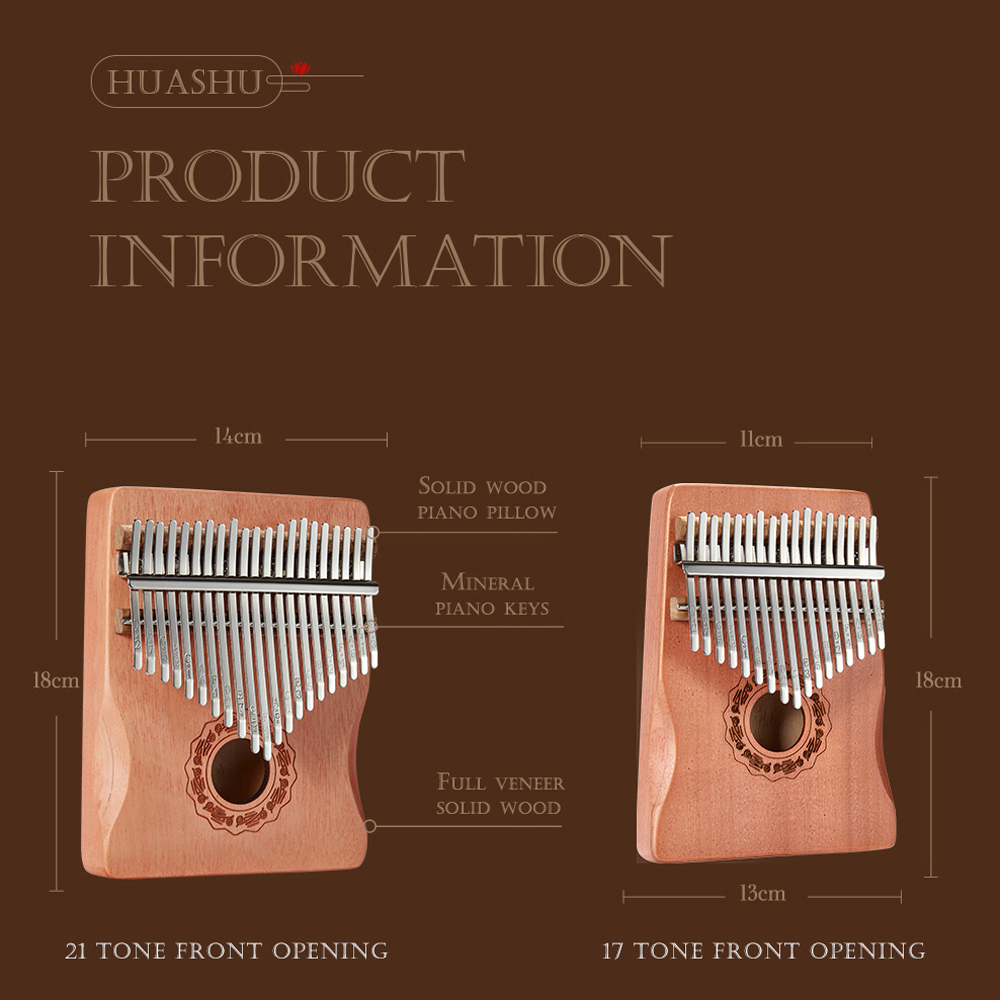 Hluru 17 Key Kalimba Finger Pi - Musical Instrument Keyboard review and price
