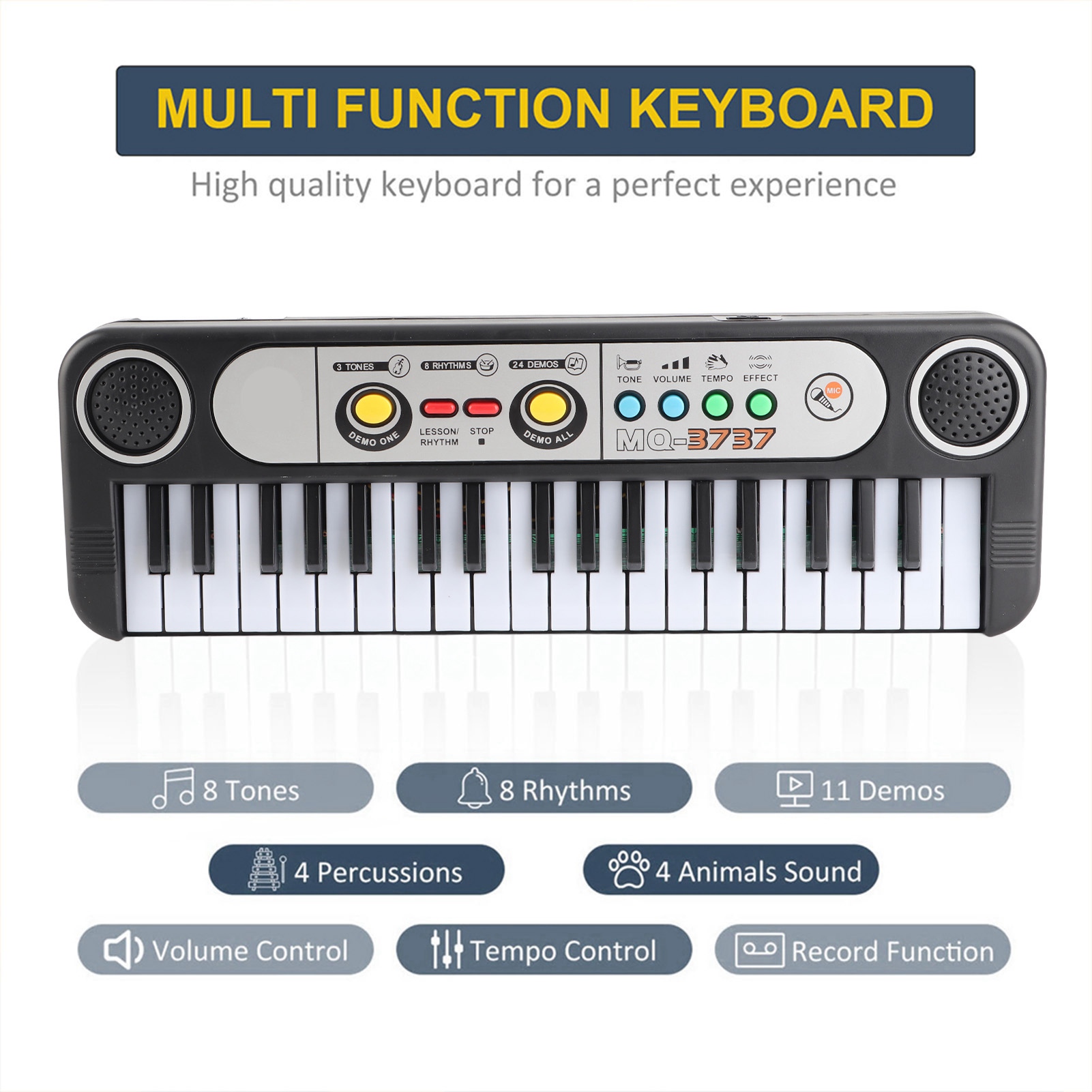 37 Keys Electric Digital Key B - Musical Instrument Gif review and price