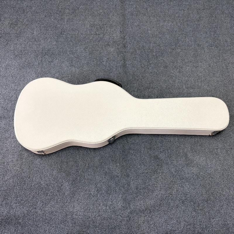 Pure White Electric Guitar Cas - Musical Instrument Gif review and price