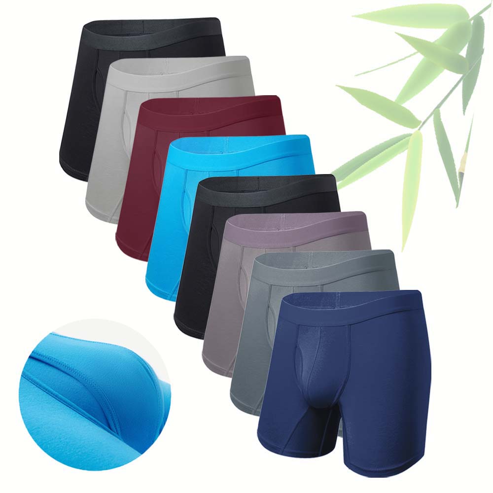 8Pcs Bamboo Fiber Boxers Man B - Didgeridoo Bamboo review and price