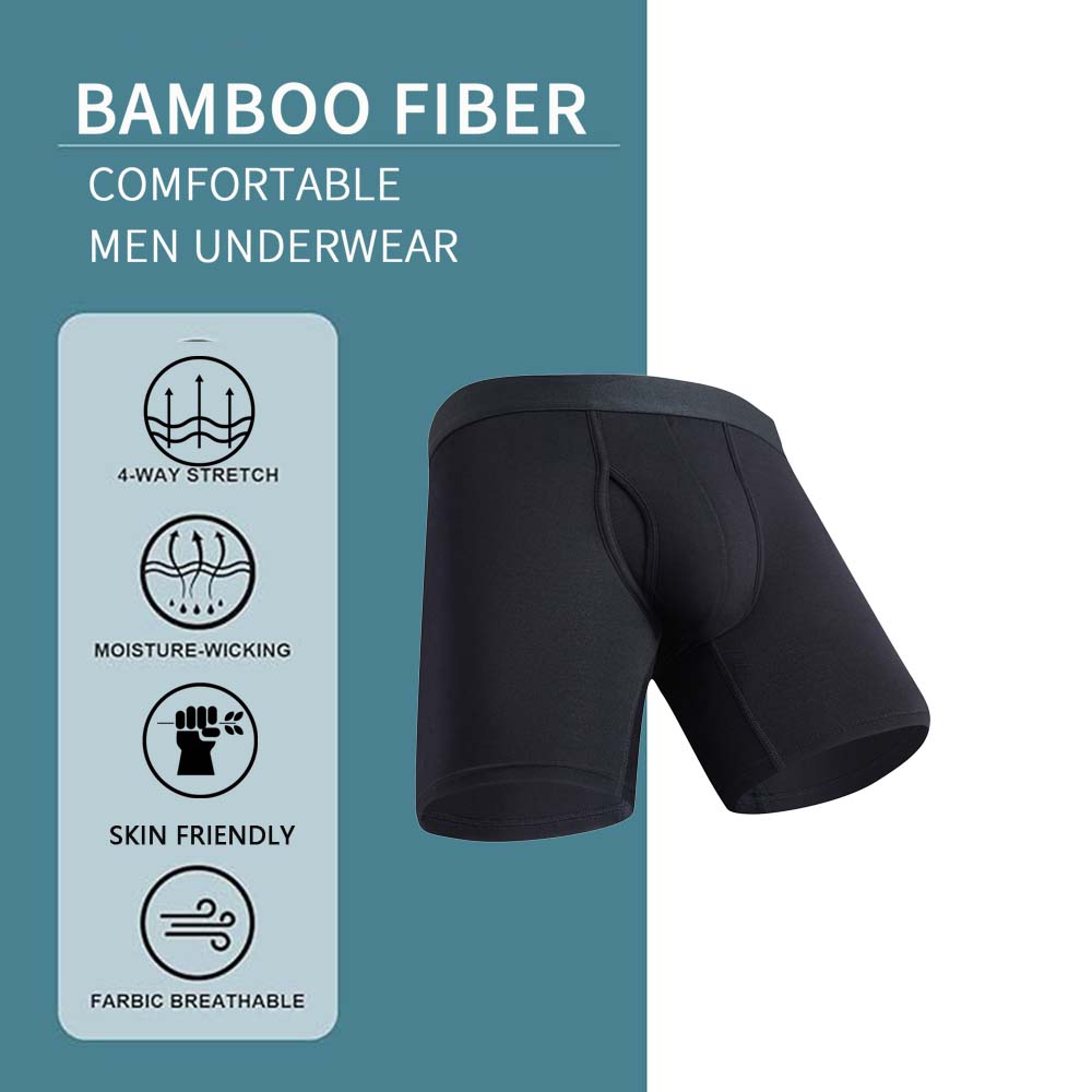 8Pcs Bamboo Fiber Boxers Man B - Didgeridoo Bamboo review and price