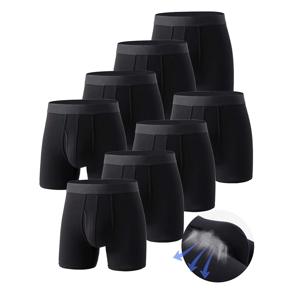 8Pcs Boxers Man Black Long Box - Didgeridoo Bamboo review and price