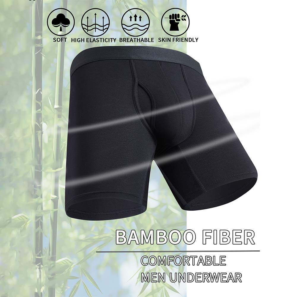 8Pcs Boxers Man Black Long Box - Didgeridoo Bamboo review and price