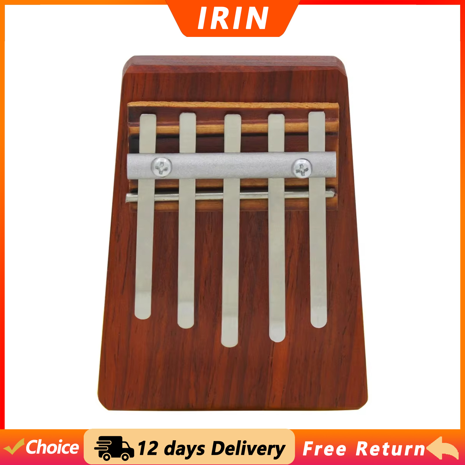 IRIN Kalimba 5 Tone Thumb Pian - Musical Instrument Keyboard review and price