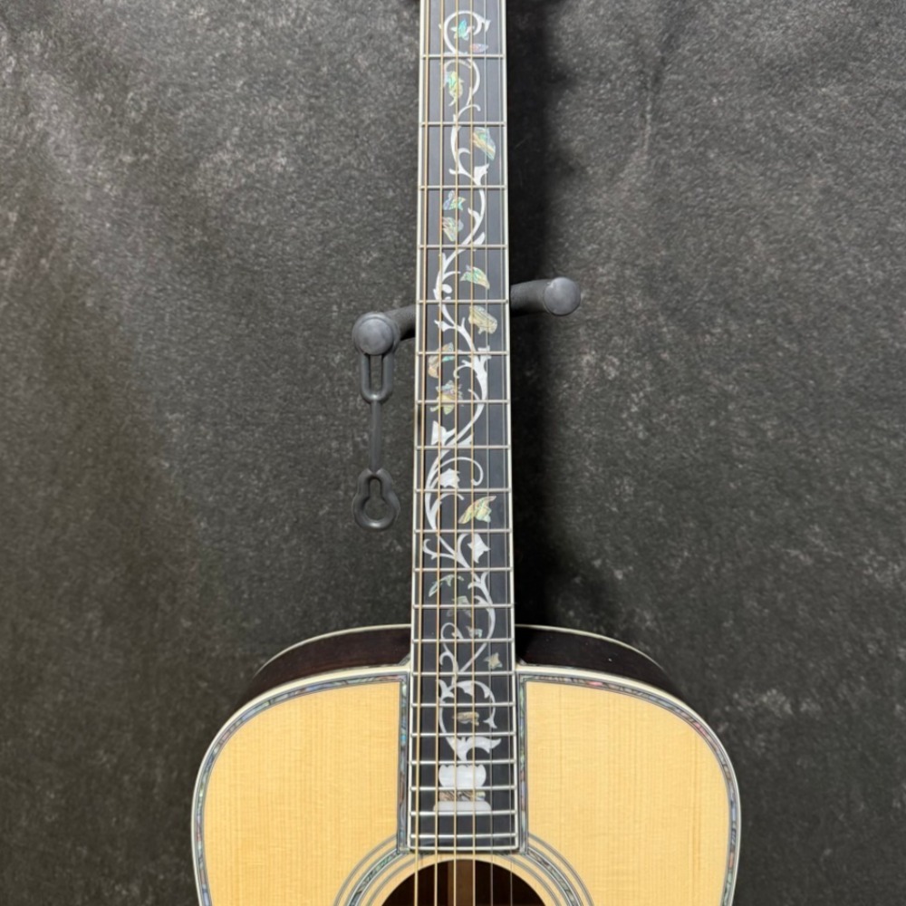 Natural 6 String D45 Acoustic  - Acoustic Guitar Dreadnought review and price