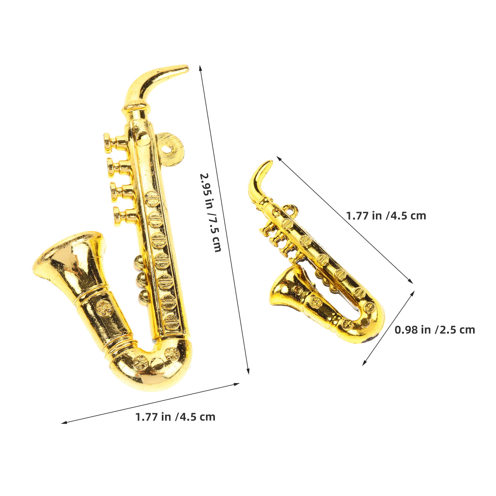 40Pcs Saxophone Xmas Tree Pend - Musical Instrument Xmas Ornaments review and price