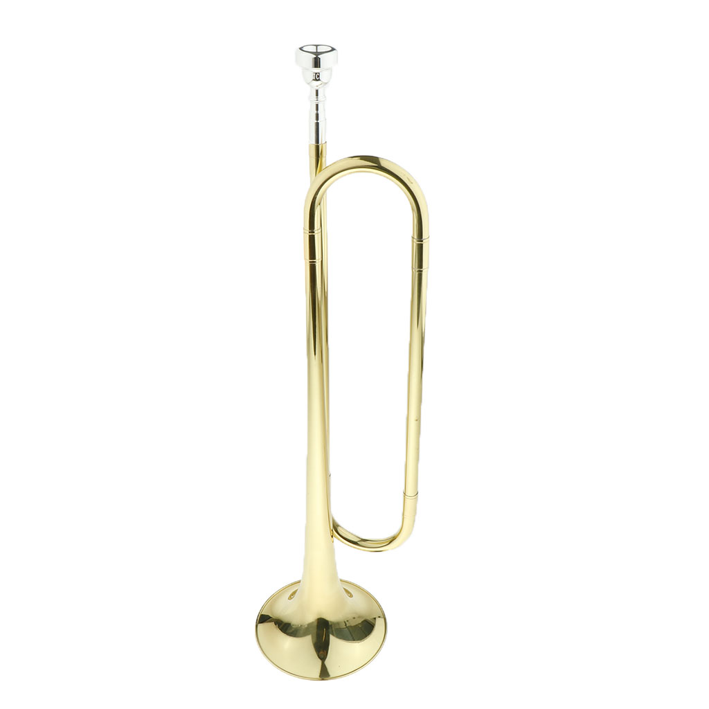 Brass Music Instruments Herald - Musical Instrument Bugle review and price