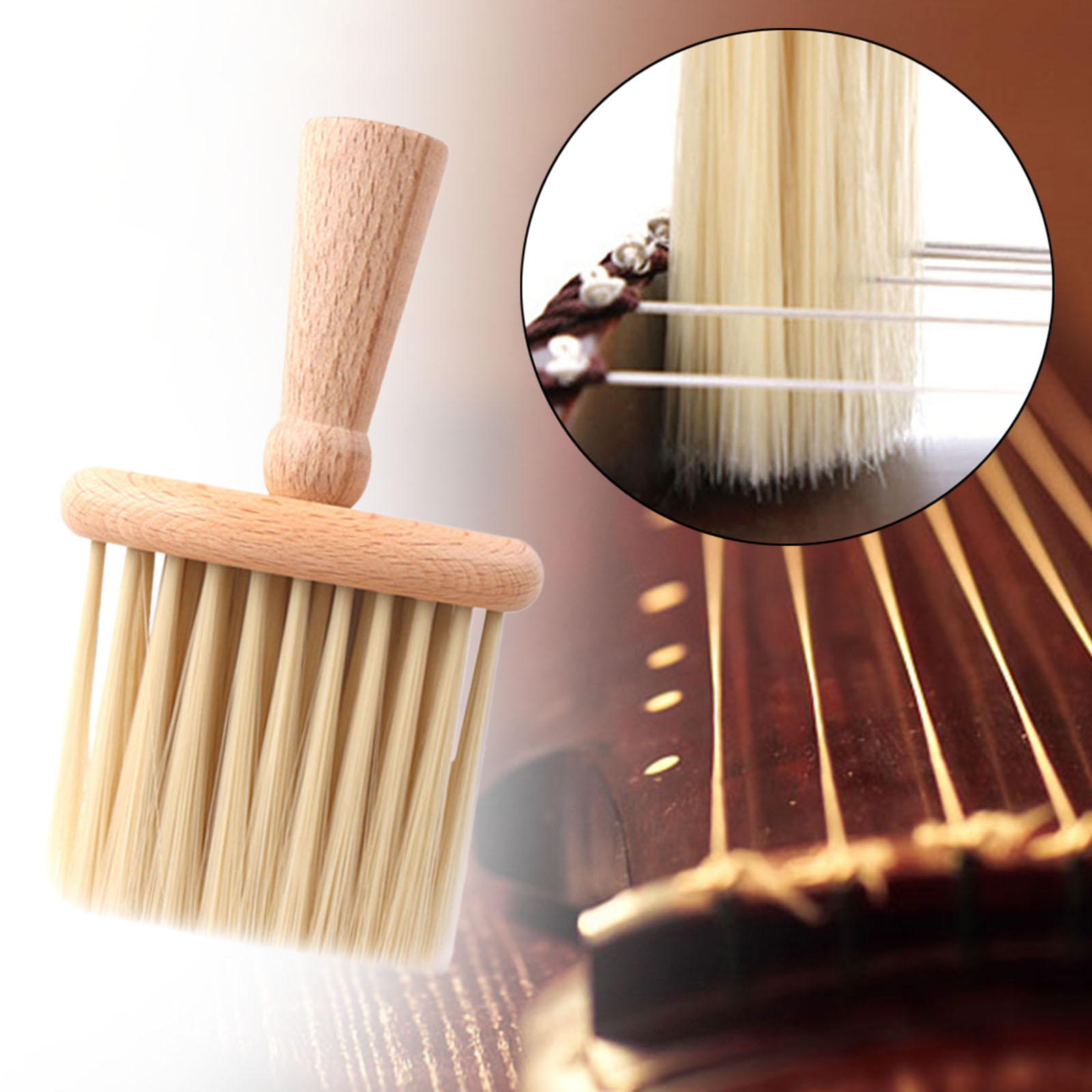 Guzheng Cleaning Brush Soft Br - Musical Instrument Gif review and price