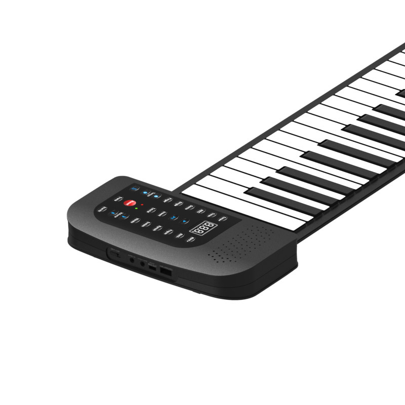 88-Key Roll Up Piano, Thick Si - Musical Instrument Keyboard review and price
