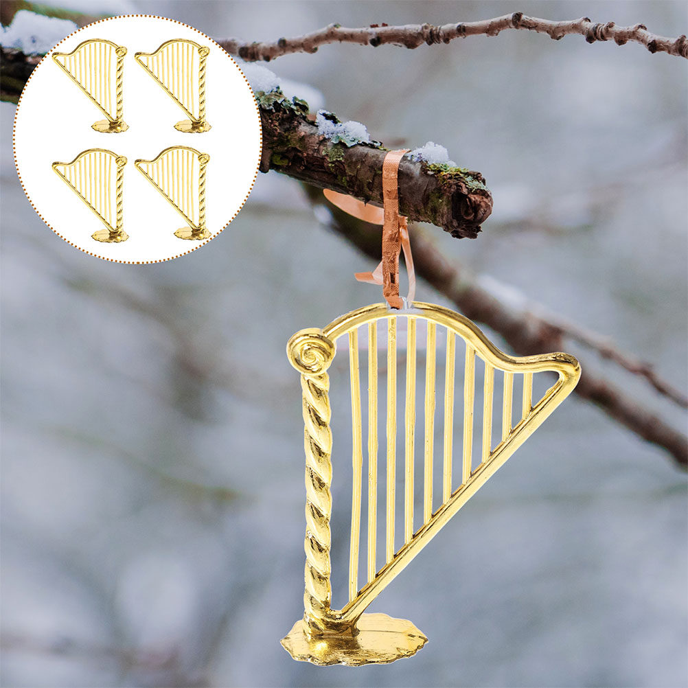 15Pcs Mini Harp Musical Instru - Musical Instrument Xmas Ornaments review and price